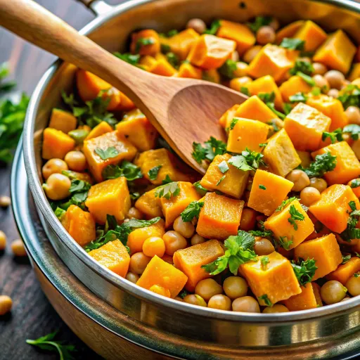 Savory Butternut Squash and Chickpea Stew